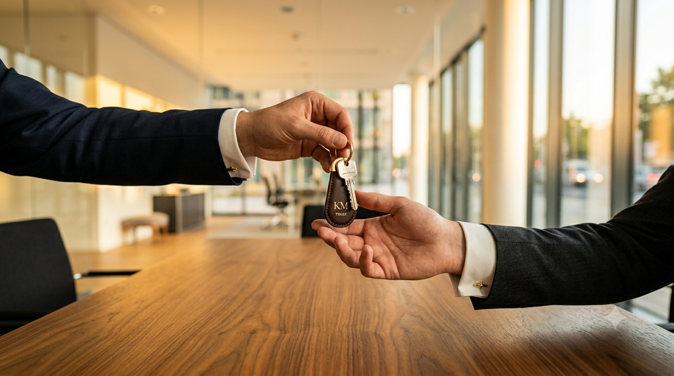 Schlüsselübergabe Metropole Immobilien Heidelberg